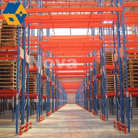 Warehouse System Selective Steel Multi Level Boltless Teardrop Pallet