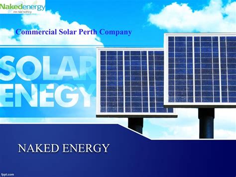 Best Commercial Solar Perth Company Naked Energy