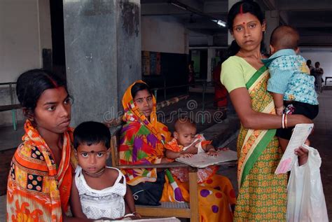 Crianças Subnutridos Em India Fotografia Editorial Imagem de pobreza