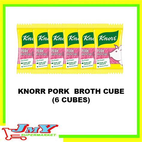 Jmy Knorr Pork Broth Cubes 10g Set By 6 Lazada Ph