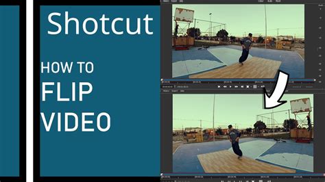 Shotcut How To Flip Video Youtube