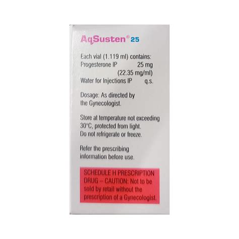 Buy Aqsusten Mg Injection Ml Online At Upto Off Netmeds