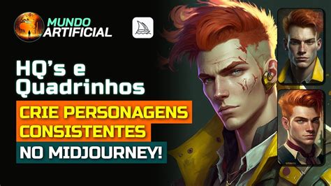 Como Criar Personagens SEMPRE IGUAIS No MidJourney Dicas Para HQ E