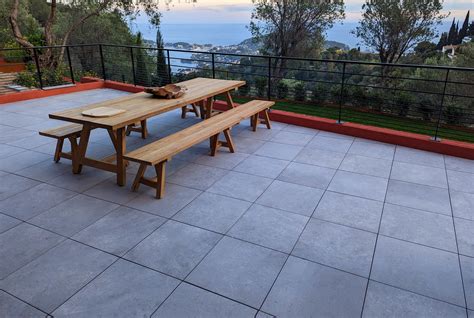 Carrelage Sur Plots Pour Une Terrasse R Ussie Inoutlet Carrelages