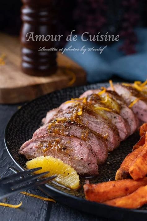 Recette magret de canard à l orange Amour de cuisine