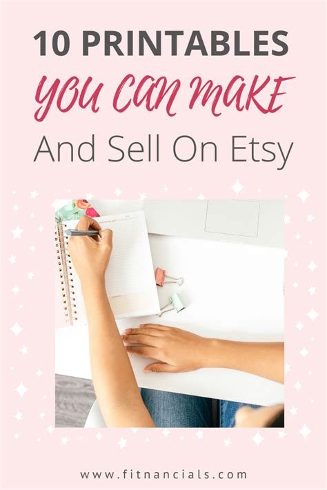 Easy Printables To Sell On Etsy