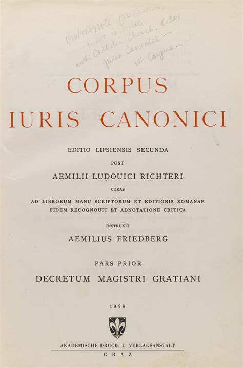 Corpus Iuris Canonici