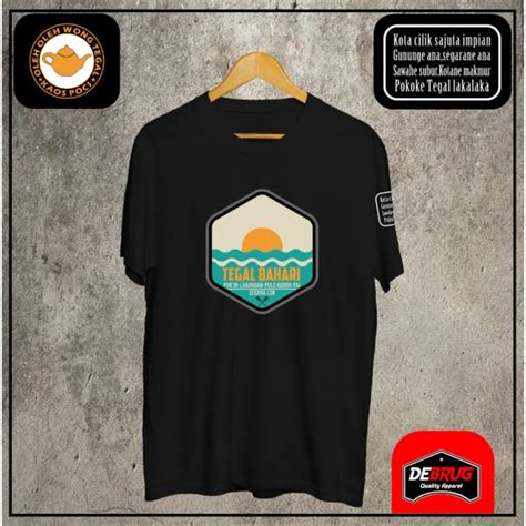 Jual Kaos Tegalan Tegal Bahari Oleh Oleh Khas Tegal Debrug Shopee