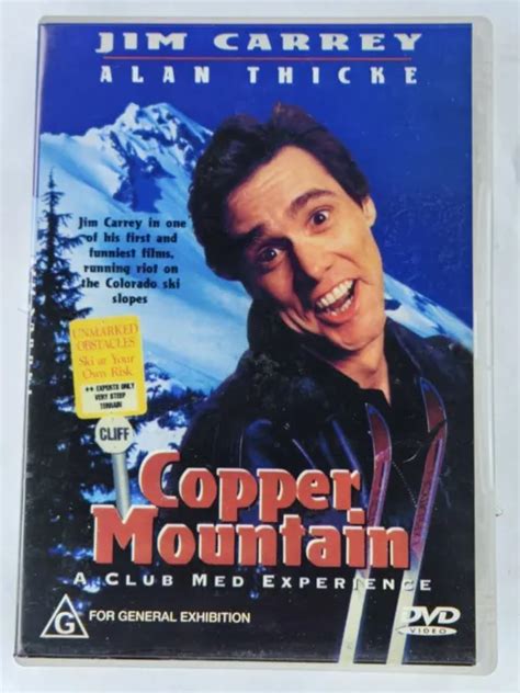 RARE JIM CAREY CARREY Alan Thicke COPPER MOUNTAIN DVD Region 4 4