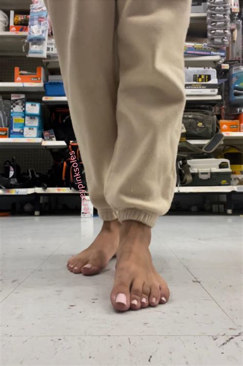 I Walked Barefoot In Walmart To Get My Feet Extra Dirty 🤫 Who Wants To