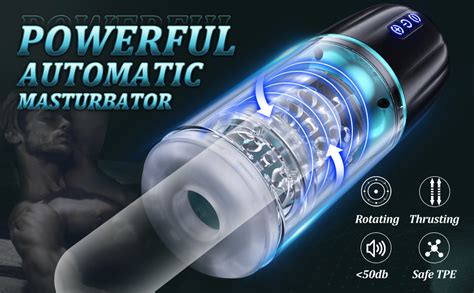 Automatic Male Masturbators Cup Male Masturbator Toy With 7 Thrusting And Rotating