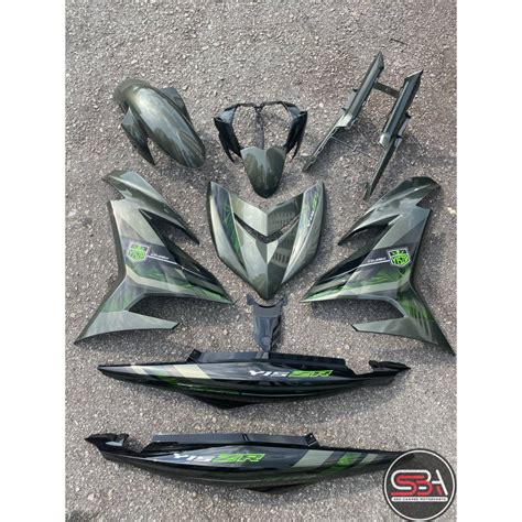 Coverset Y Zr V V Army Green Hijau Lumut Ori Color Premium