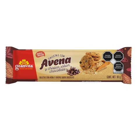 Galletas Granvita De Avena Con Chispas De Chocolate G Walmart