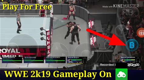 Wwe K Gameplay On Gloud Games Youtube