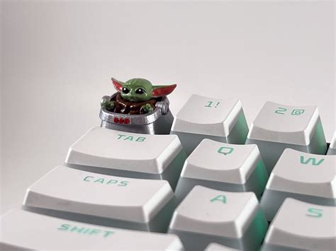 Baby Yoda Keycap Etsy