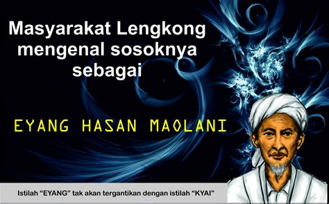mempertanyakan penyebutan eyang  hasan maolani lengkong halaman