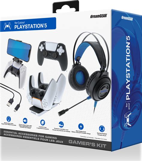 Dreamgear Gamer S Kit For Playstation Black Se Tilbud Og K B P