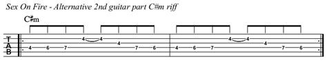 Sex On Fire Chords By Kings Of Leon Spy Tunes