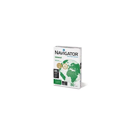 Papel 080gr Fotocopia A4 Navigator Premium Universal 1x500f Maxone