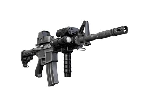 Fusil Autom Tico Moderno Del Ej Rcito De Los Estados Unidos Aislado En