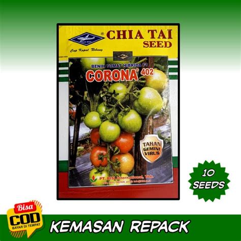 Jual Benih Tomat Corona Hibrida F Tahan Gemini Virus Cap Kapal