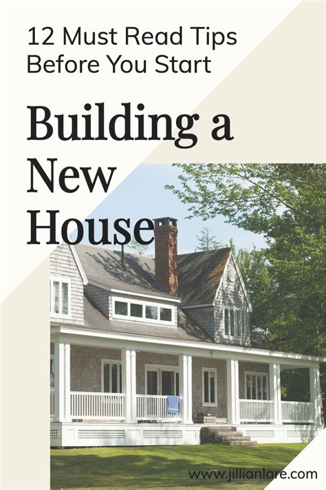 Twelve must read tips for building your new house – Artofit