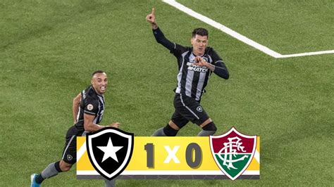 BOTAFOGO 1 X 0 FLUMINENSE NARRAÇÃO LUIZ PENIDO BRASILEIRÃO YouTube