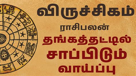 Viruchigam rasi வரசசகம ரச TAMIL ASTROLOGY HOROSCOPE IN