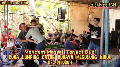 Kesurupan Massal Kuda Lumping Catur Budaya Live Megulung Kidul