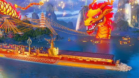 World Of Warships Gets A ‘dragon Port And New Ships In Lunar New Year