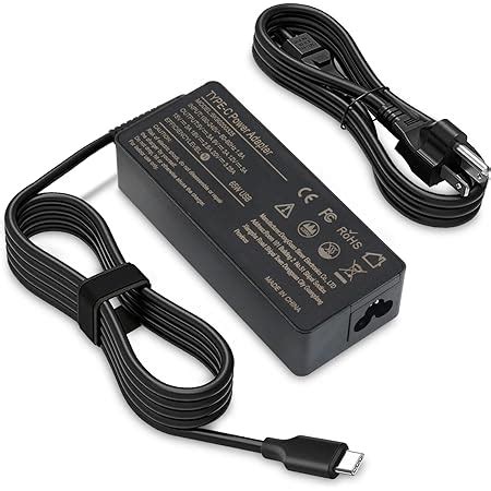 Amazon 65W USB C AC Charger Fit For Lenovo ThinkPad X1 Carbon X1