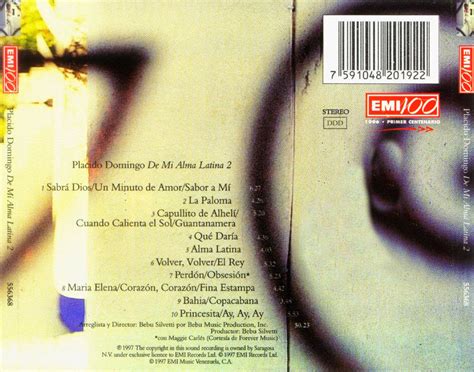 Placido Domingo De Mi Alma Latina 2 Omar Longhi
