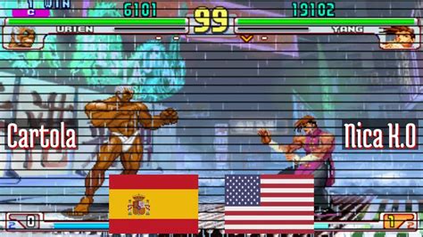 Ft Sfiii Nr Cartola Es Vs Nica K O Us Sf Iii Rd Strike Sfiii