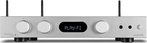 Audiolab 6000A Play Integrated Streamer DAC Silver Reverb