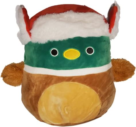 Amazon Squishmallow 8 Avery The Duck With Trapper Hat