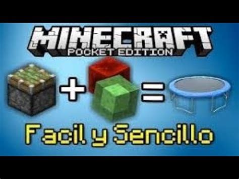 COMO HACER UN TRAMPOLIN ACUATICO MINECRAFT SIN MOD YouTube