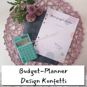 Budget Planner Jahresplaner Undatiert Monate Blanko Starte