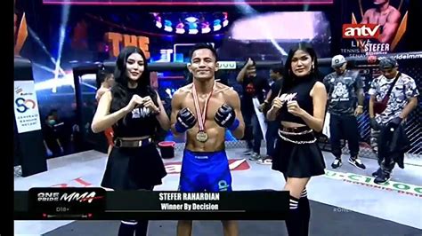 STEFER RAHARDIAN KALAHKAN DENIEL CHANDRA HASIL ONE PRIDE MMA HASIL