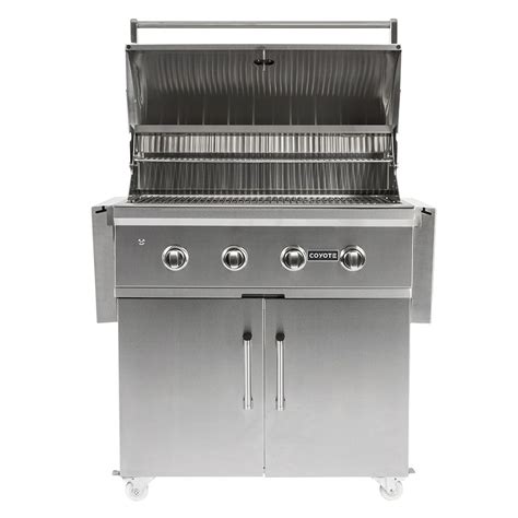 Coyote C Series Stainless Steel Freestanding Gas Grill 36 Inch C2c36 Ct Stainless Steel