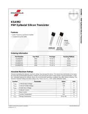 Ksa Datasheet Pdf On Semiconductor Aipcba