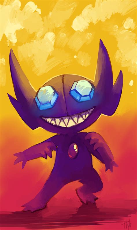 Sableye Pokemon Drawn By Glitchedpuppet Danbooru