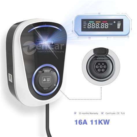 A Kw Basic Wallbox Ev Charging Sation With Type Socket V