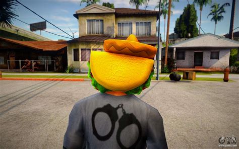 Gta V Taco Mask For Cj For Gta San Andreas