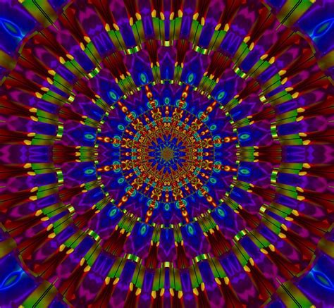 Mandala Wave Particle Timothy Helgeson Fractal Images Energy Art