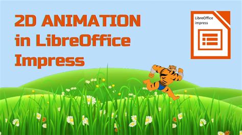 How To Create Animation Scene In LibreOffice Impress Easy Method