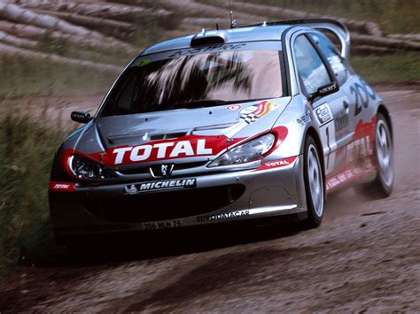 Peugeot 206 WRC Rally Car 3008 Peugeot Peugeot 206 Jdm French