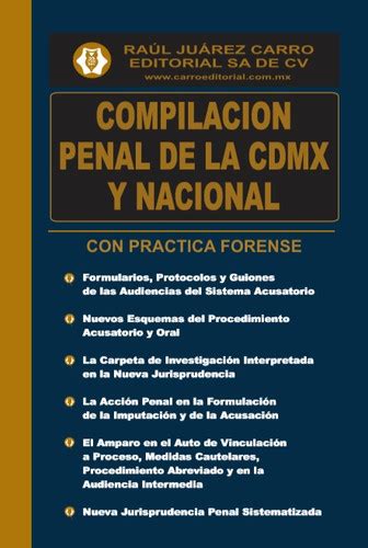 Compilaci N Penal Cdmx Carro Editorial