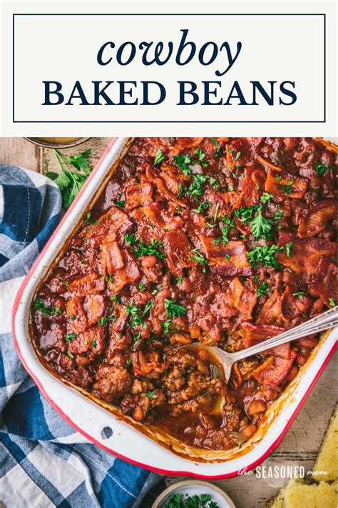 Cowboy Baked Beans The Seasoned Mom