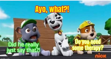 Paw Patrol Is Concerned For You Blank Template Imgflip