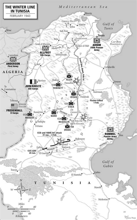 Battle Of Kasserine Pass North Africa 1943 World War Ii History